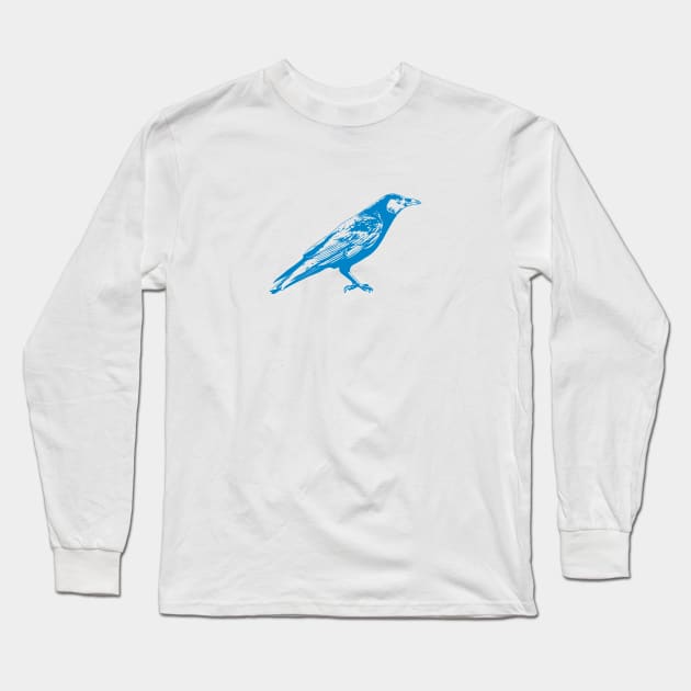 Crow Long Sleeve T-Shirt by KickStart Molly